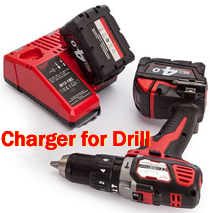 battery charger for drill